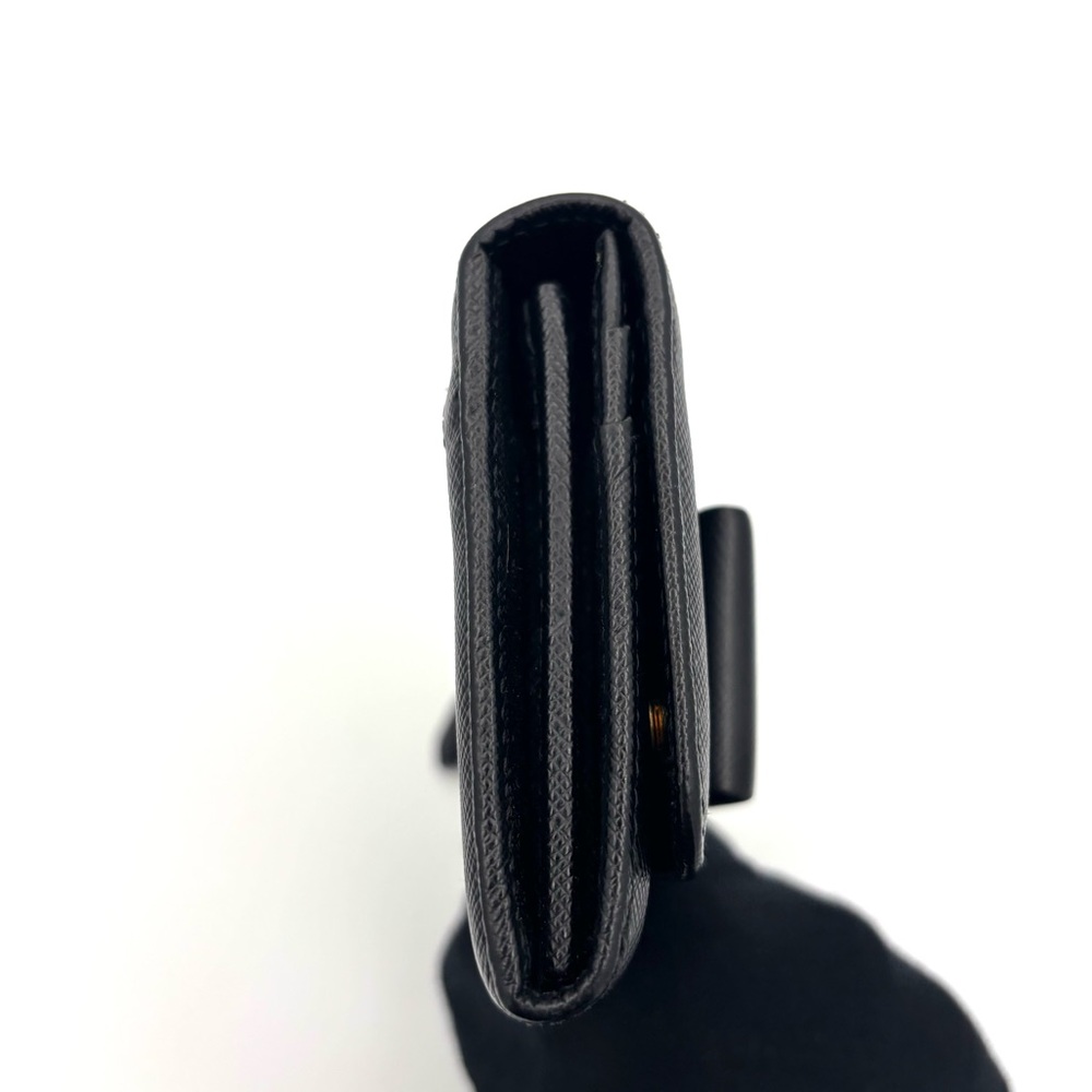 Prada Black Saffiano Leather Wallet - Picture 4 of 11